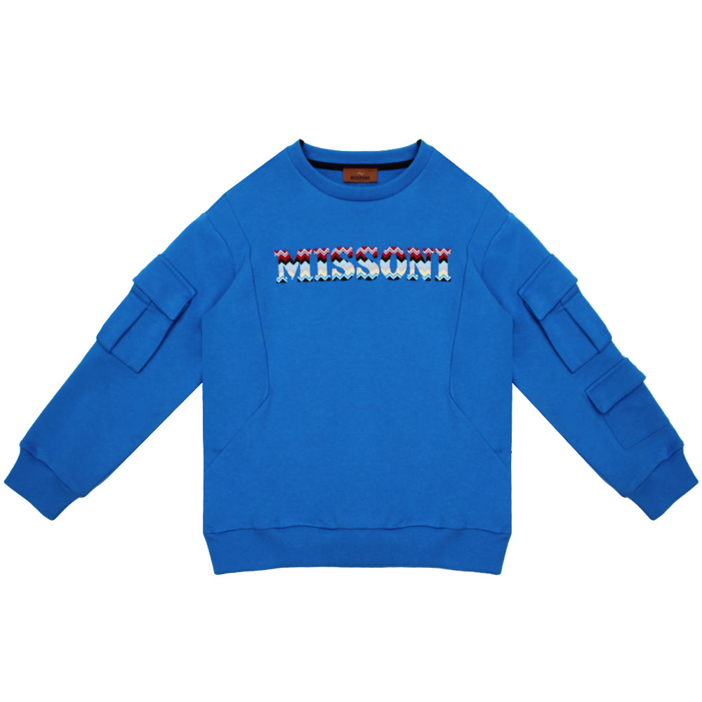 Missoni Blue Sweatshirt