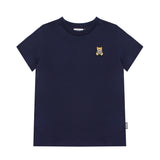 Moschino navy T-Shirt Small Teddy Logo