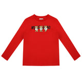 Moschino 3 Teddy  Red T-Shirt
