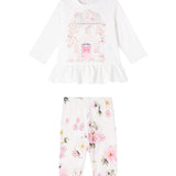 MONNALISA T-SHIRT AND LEGGINGS SET