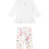 MONNALISA T-SHIRT AND LEGGINGS SET