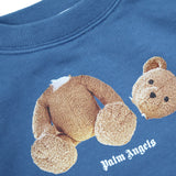 Palm Angels Bear Baby T-Shirt Blue