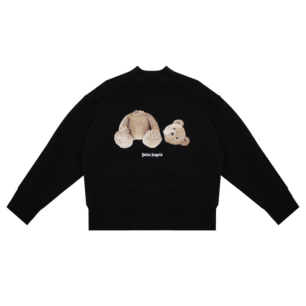 Palm Angles Bear Black Sweatshirt