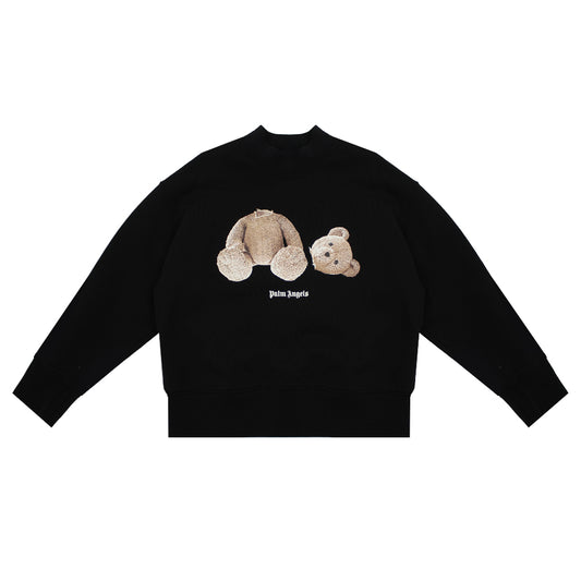 Palm Angles Bear Black Sweatshirt