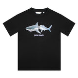 Palm Angels Black Shark T-Shirt