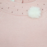 Pangasa Knitted Pink Pom Pom Romper