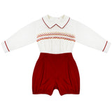Pretty Originals Red & Cream Outfit