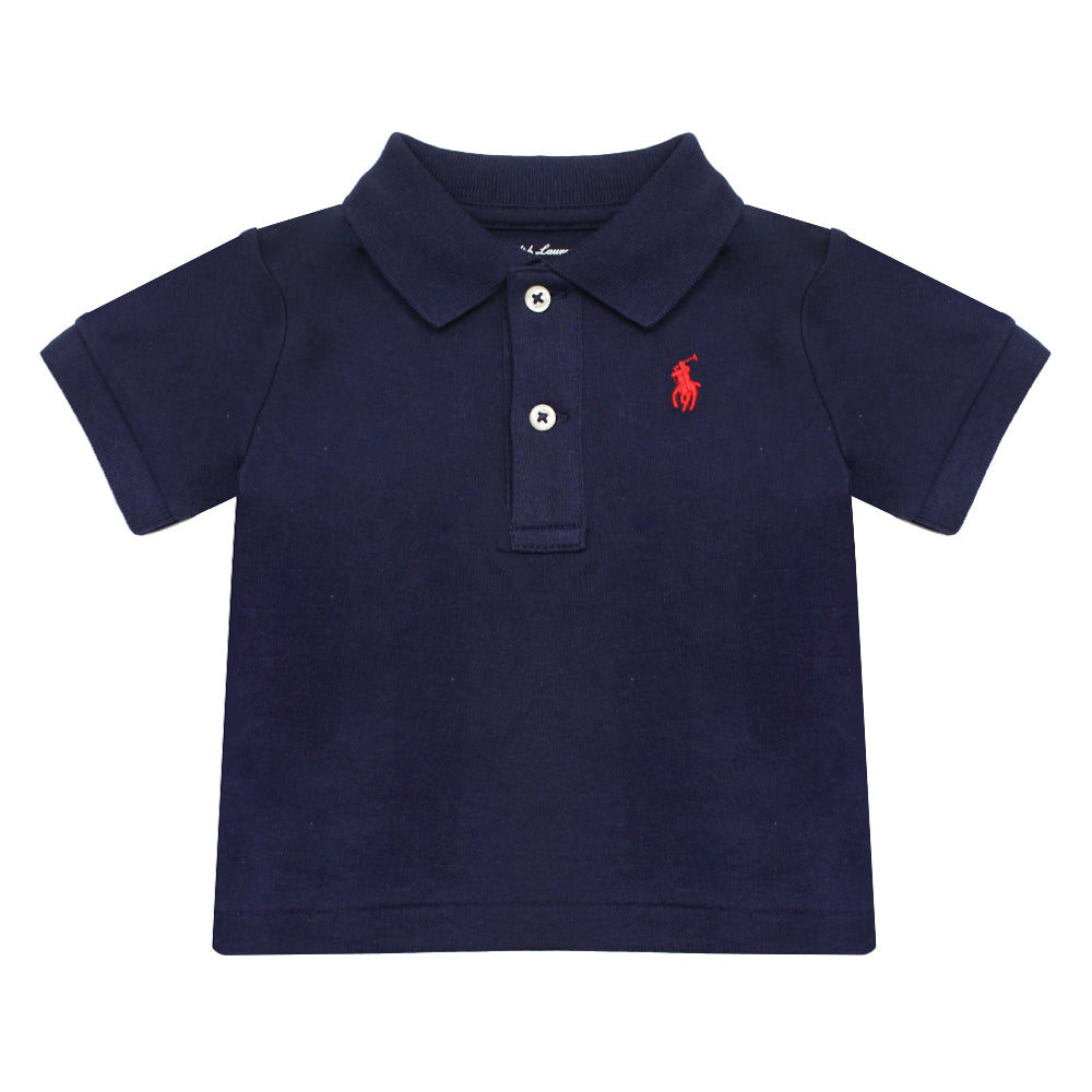 Ralph Lauren Baby Navy Polo