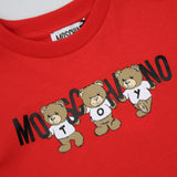 Moschino 3 Teddy  Red T-Shirt