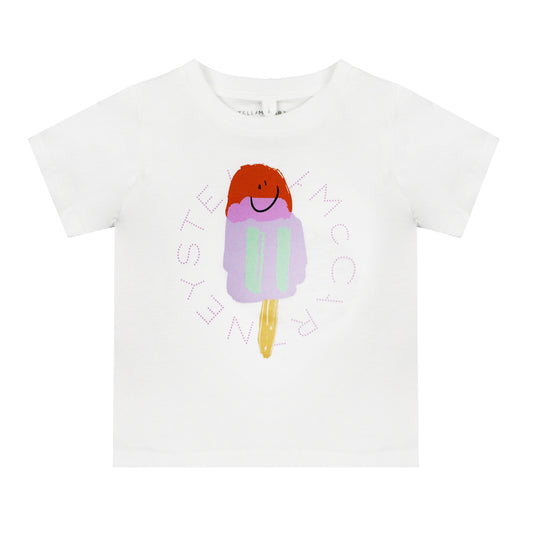 Stella McCartney Ice Cream T-Shirt Ivory