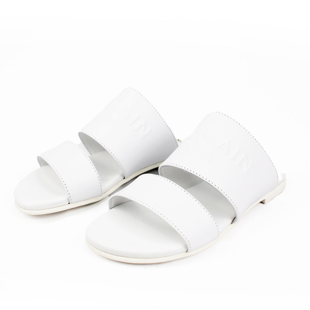 Balmain White Sandals