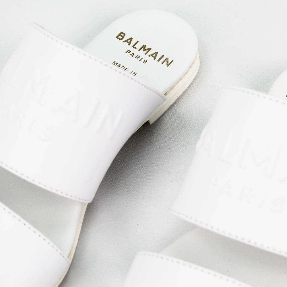 Balmain White Sandals