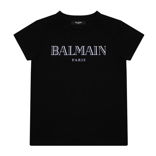 Balmain Black Logo T-Shirt