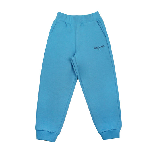 Balmain Azure Blue Joggers