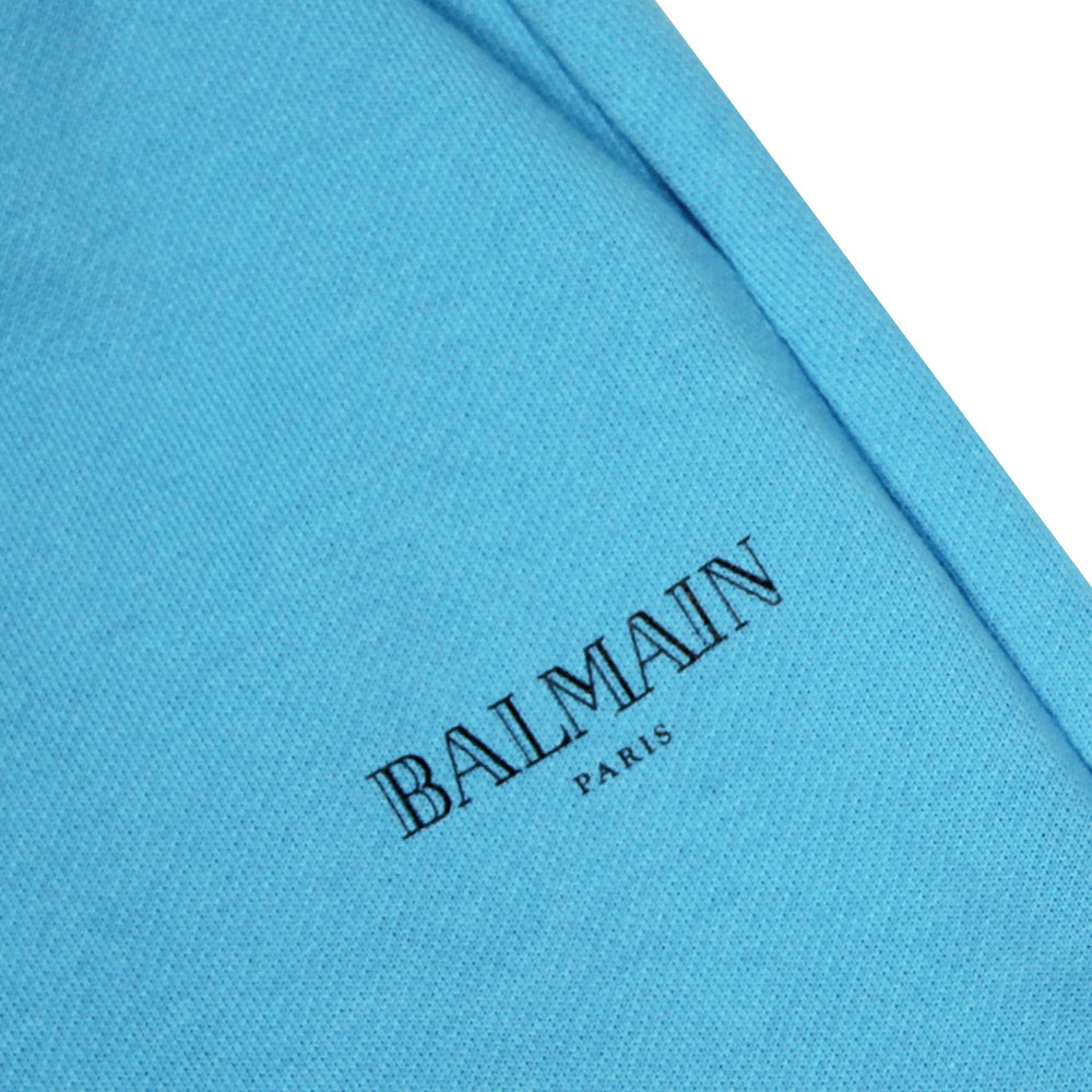 Balmain Azure Blue Joggers