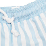 Meia Pata Boys Swim Shorts Blue Stripes