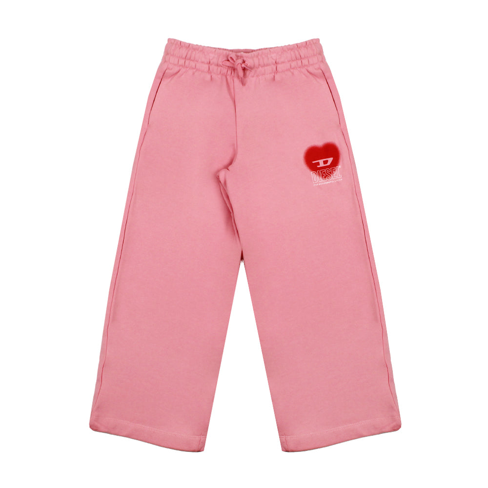 Diesel Pink Heart Joggers