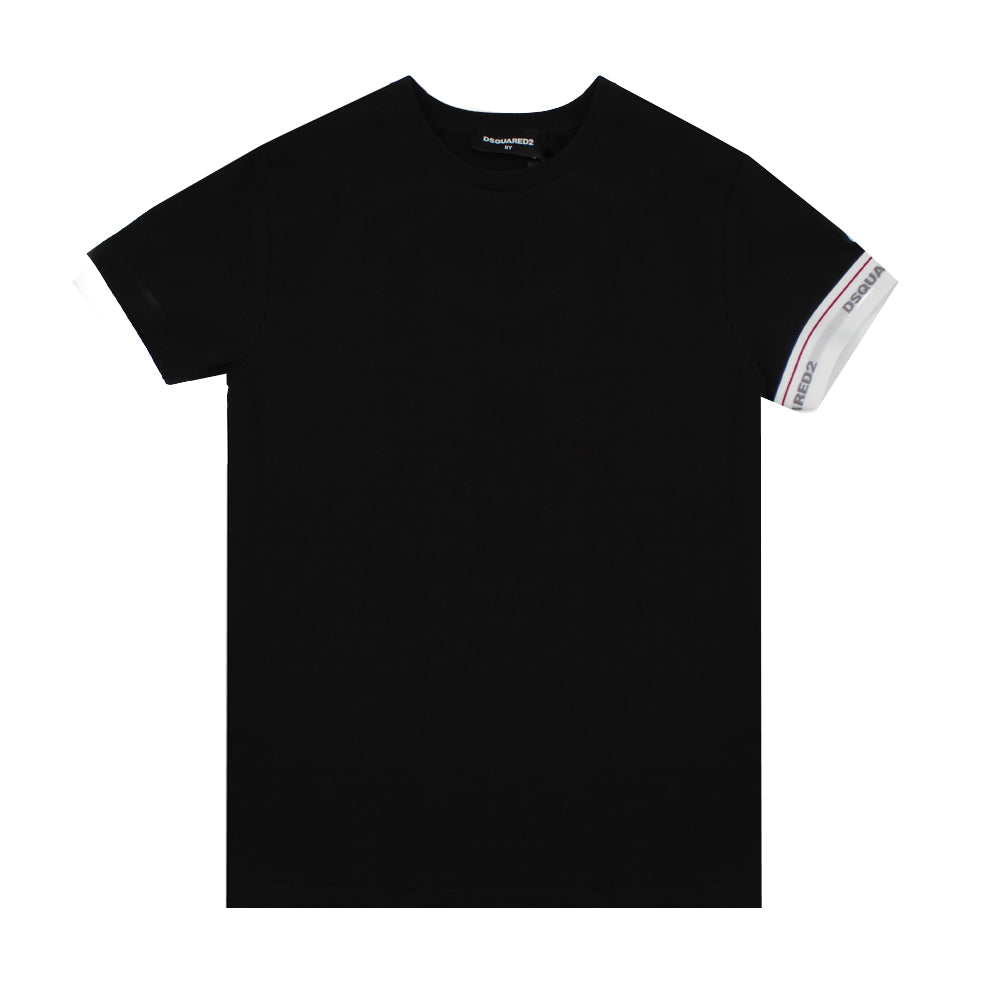 Dsquared2 Logo Band T-Shirt Black