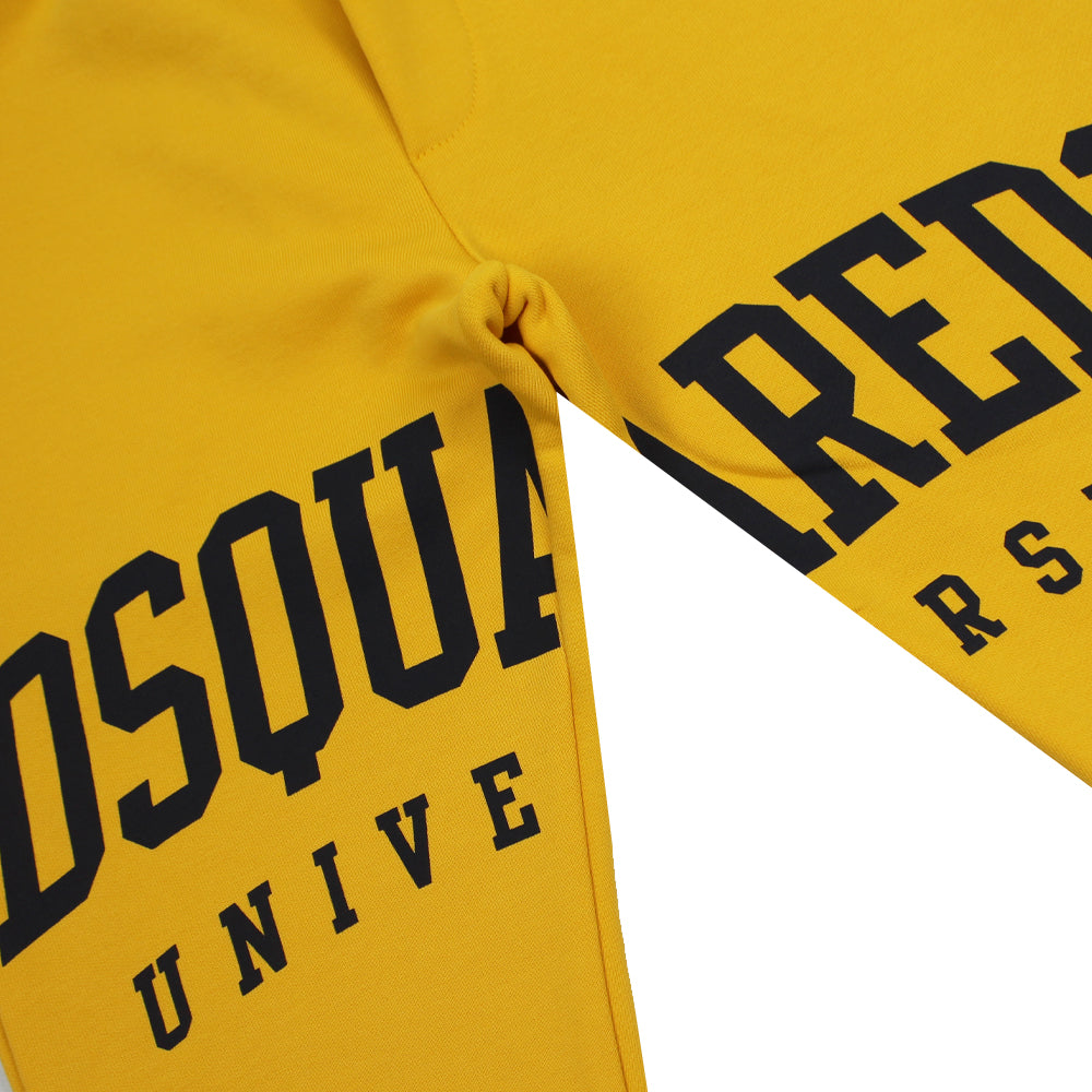 Squared Yellow Joggers
