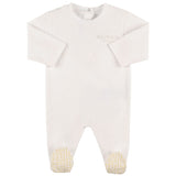 BALMAIN BABYGROW AND HAT SET
