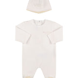 BALMAIN BABYROPER AND HAT GIFT SET