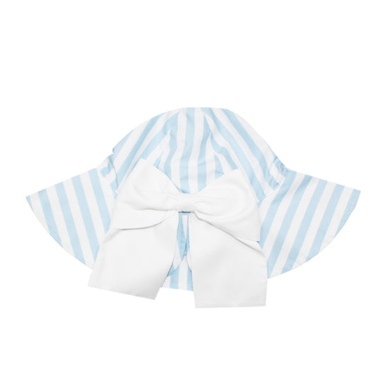 Meia Pata Sun Hat Blue Stripes