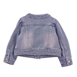 Monnalisa Demin Rose Jacket