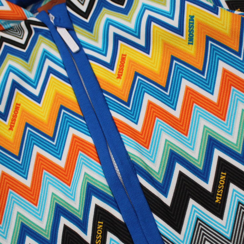 Missoni Multicoloured Zig Zag Zip Up