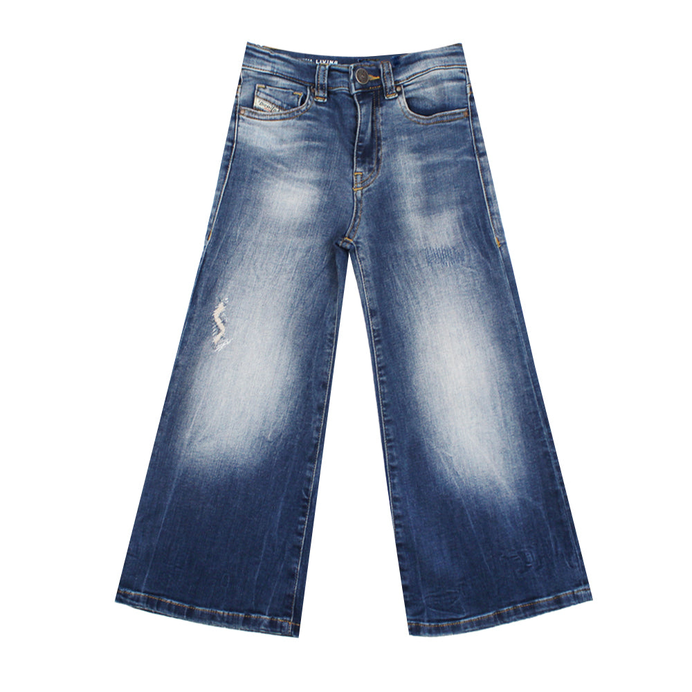 Diesel Denim Wide Leg Jeans