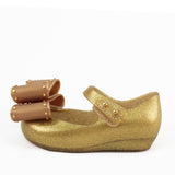 Mini Melissa Ultragirl Classic Bow Pearly Beige