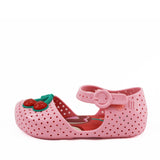 Mini Melissa Furadinha Strawberry Sandal Pink/Red Sandals