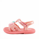 Mini Melissa Strawberry Sandals Pearly Pink