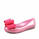 Mini Melissa Ultragirl Classic Bow Pink Glitter