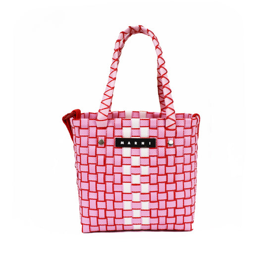 Marni Box Basket Bag Pink