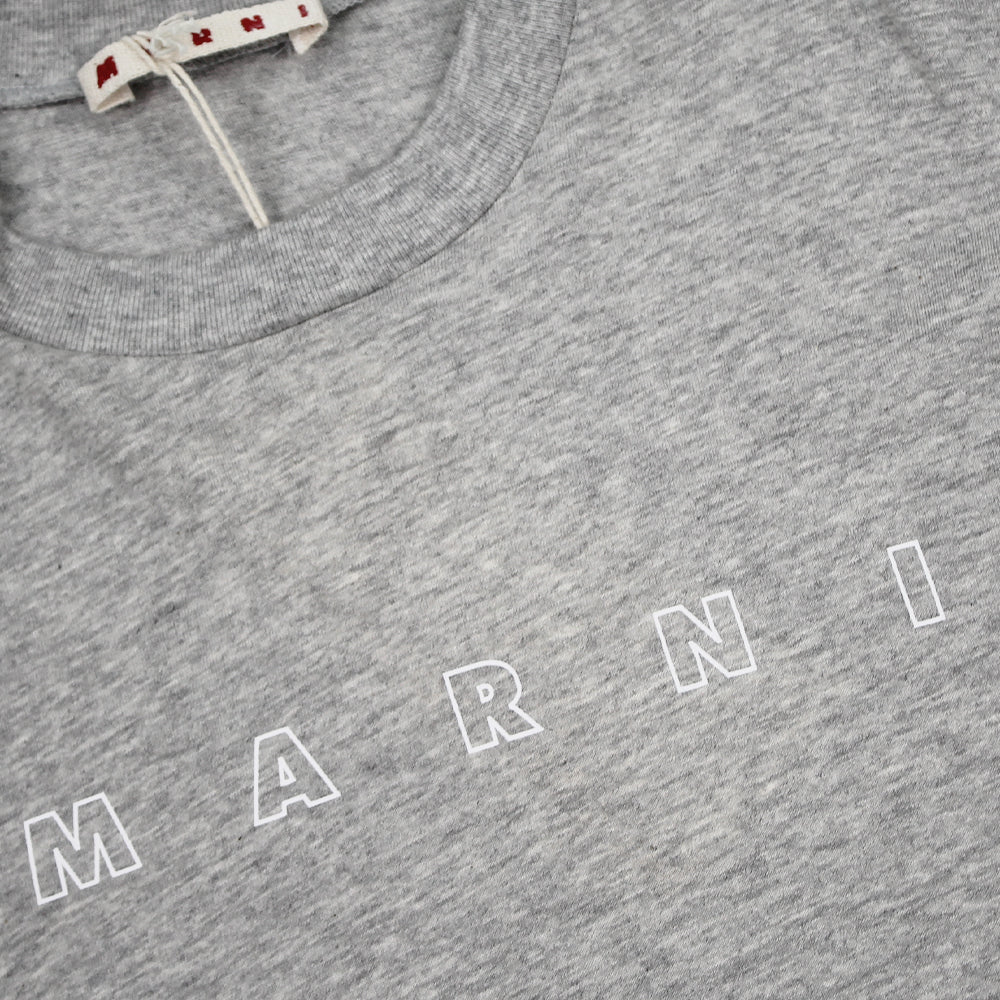 Marni Grey Logo T-Shirt