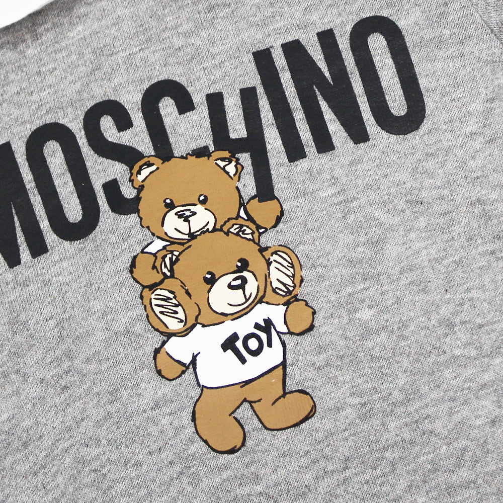 Moschino Grey Romper Teddies