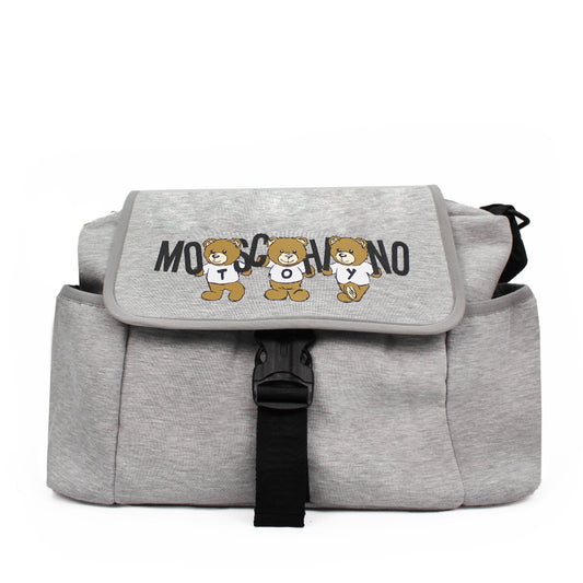 Moschino Grey Teddy Changing Bag