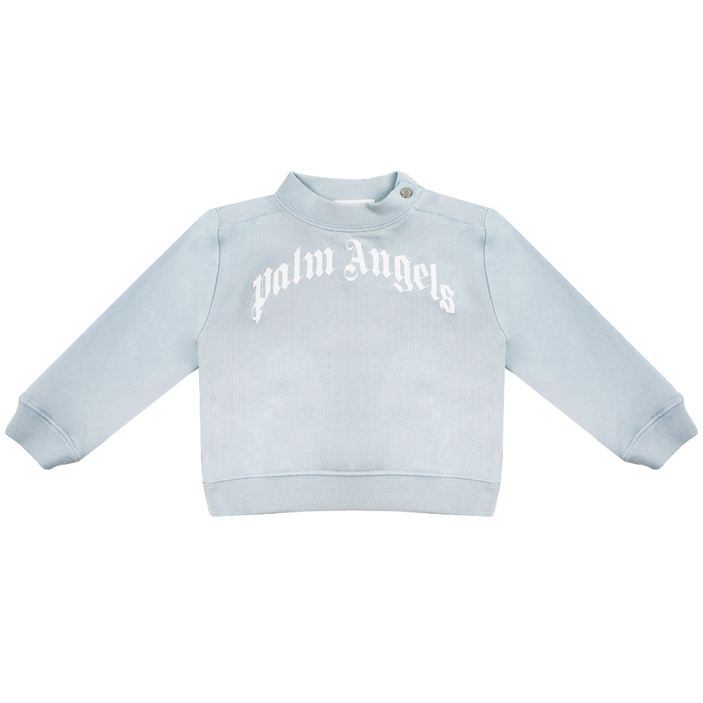 Palm Angels Curved Logo Sweatshirt