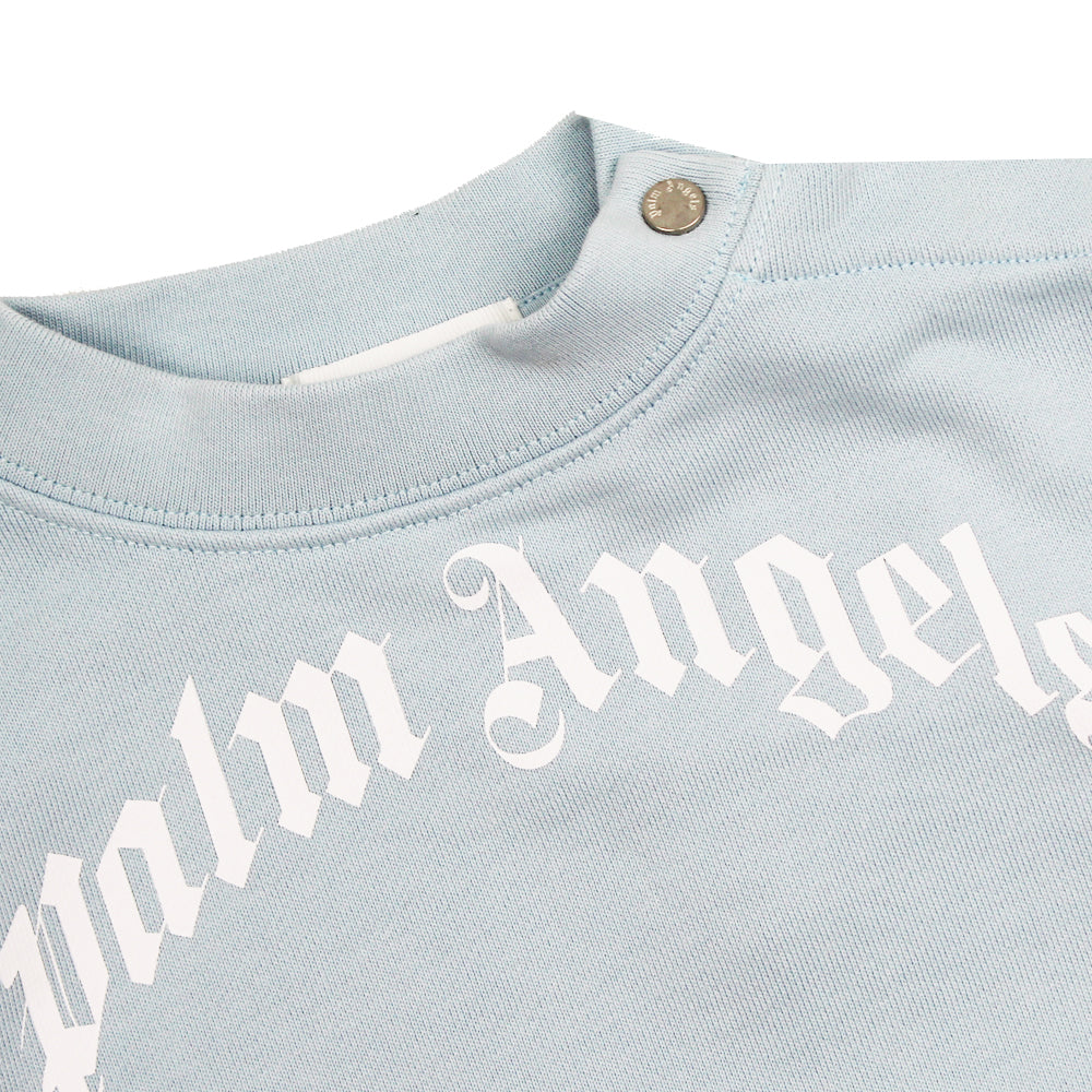 Palm Angels Curved Logo Sweatshirt