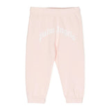 Palm Angels Baby Pink Logo Joggers