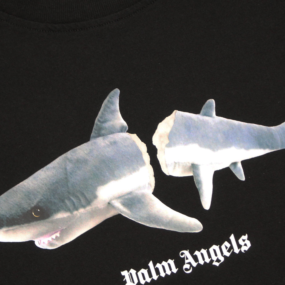 Palm Angels Black Shark T-Shirt