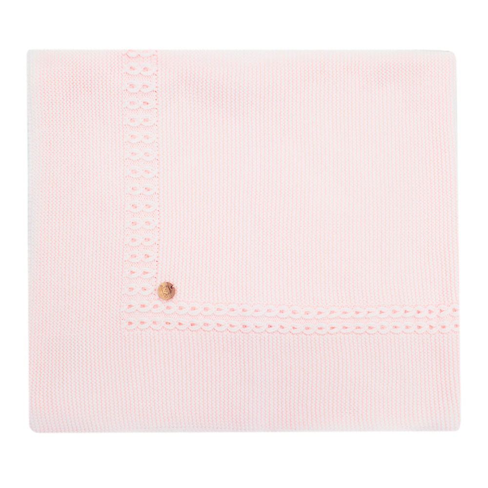 Pangasa Pink Knitted Blanket