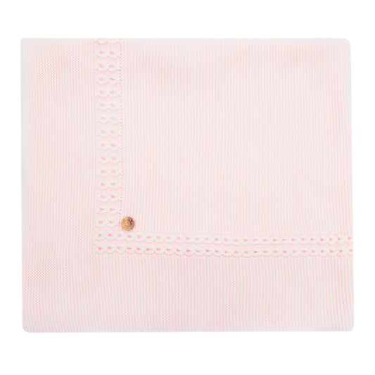 Pangasa Pink Knitted Blanket