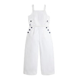 Ralph Lauren Girls White Trouser Set