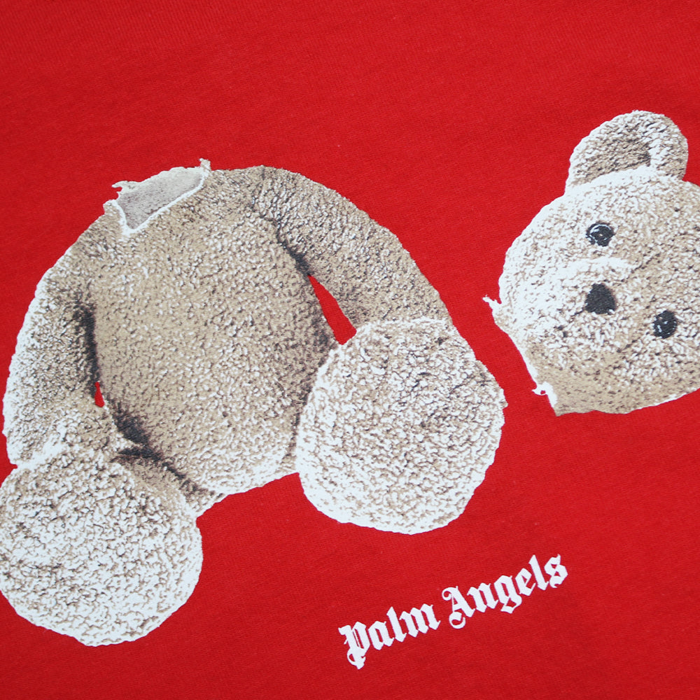 Palm Angels Red Teddy Bear T-Shirt