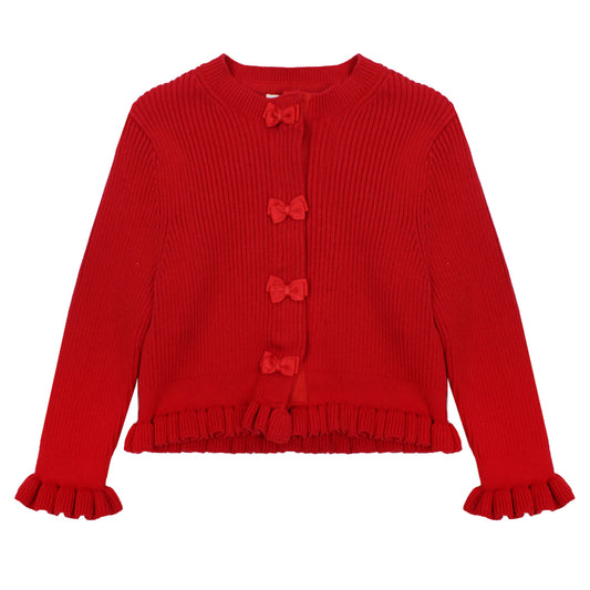 Angels Face Red Cardigan