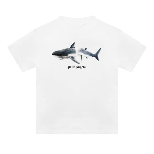 Palm Angels Shark T-Shirt White