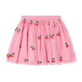 Stella McCartney Cherry Rosa Embroidery Skirt