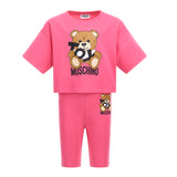 Moschino T-Shirt and Cycling Shorts Set
