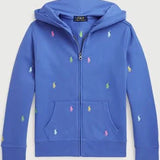 Ralph Lauren Multicoloured Logo Zip UP